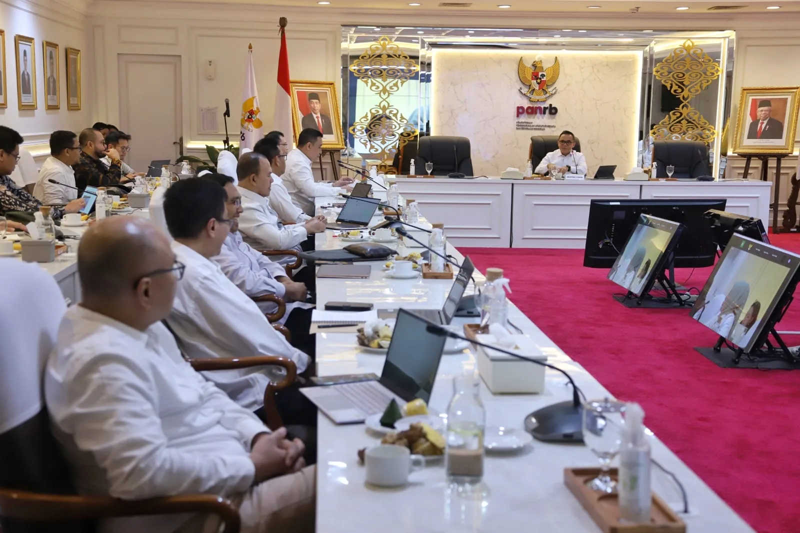 INA Digital launch-planning meeting at the ministry